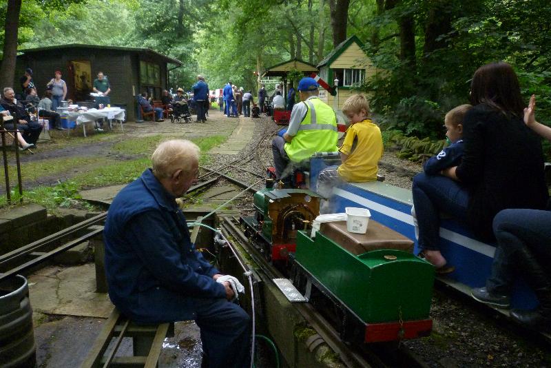 One of the 'Jessie's getting steamed up ready for its tour of duty.